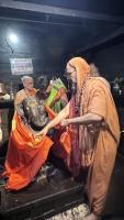 H.H. Shrimat Sadyojat Shankarashram  Swamiji's  visit to  Shri Mahabaleshwar Temple - Gokarna (21st June 2023)